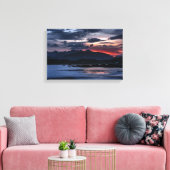 Cuillin Ridge Sunset Isle of Skye  キャンバスプリント (インサイチュ (リビング))