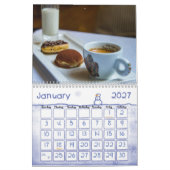 Cuisine Calendar 2023 カレンダー (1月 2027)