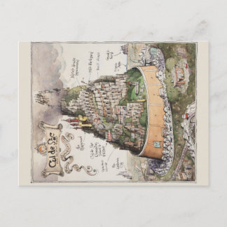 Cul de Sac and Adjacent Places（リチャード・トンプソン著） ポストカード