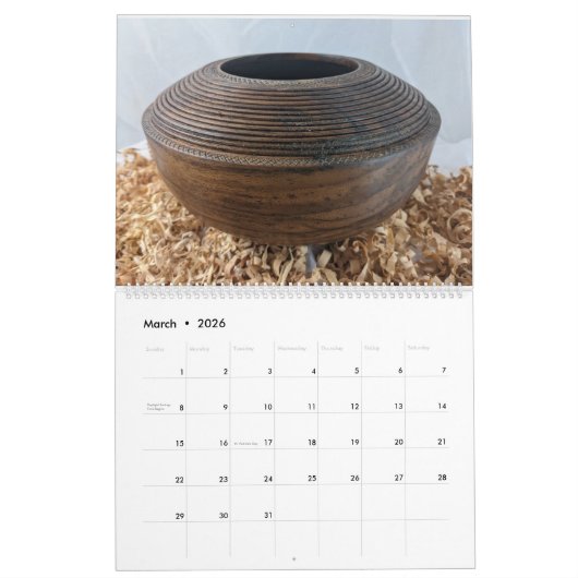 Cul-de-sac Woodworks カレンダー (3月 2026)