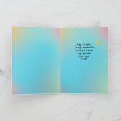 CulateMe "シャロムシャロム" カード (内部)