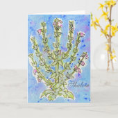 CulateMe "シャロム" カード (黄色い花)