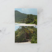 Culebraのフラメンコのビーチプエルトリコ カード (内部)