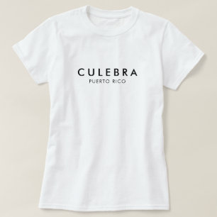 CulebraプエルトリコのTシャツ Tシャツ