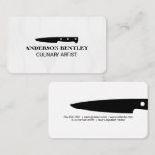 Culinary Arts | Knife 名刺 (正面/裏面)