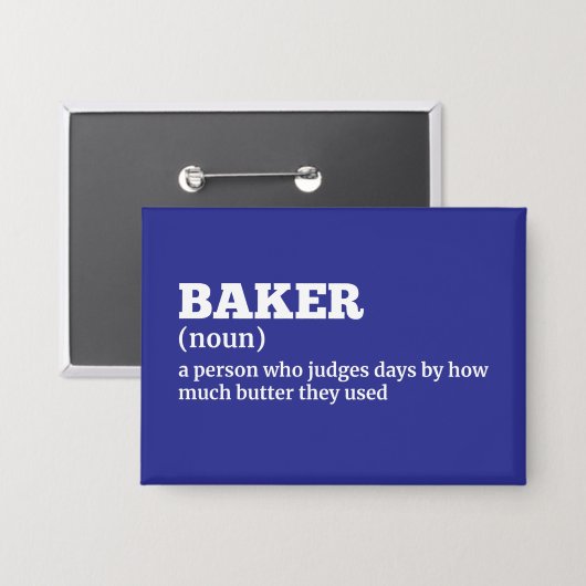 Culinary Baker Definition 缶バッジ (正面/裏面)