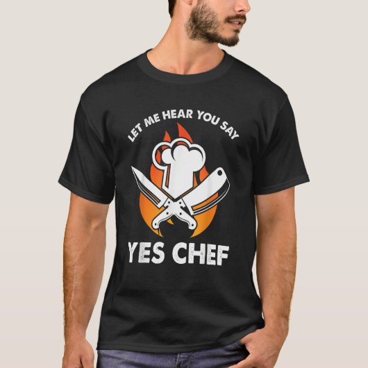 Culinary Chef  Expert Food Eater  I Love Cooking Tシャツ (正面)
