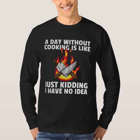 Culinary Kitchen  For Chef Cook Tシャツ (正面)