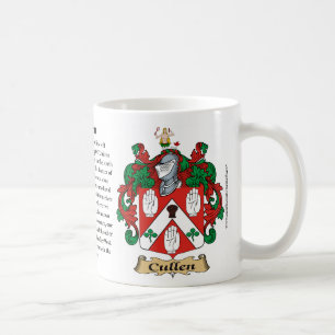 Cullen、起源、意味および頂上 コーヒーマグカップ