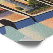 Cullman, Alabama – 大きな文字のシーン ポスター (角)