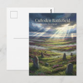 Culloden Battlefield イギリス ポストカード (正面/裏面)