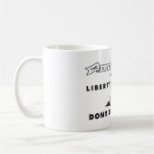 Culpeperの微細な人の旗 コーヒーマグカップ (左)