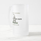 CULPEPERの旗 フロストグラスビールジョッキ (正面左)