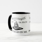 Culpeperは私で旗を踏みません マグカップ (正面左)