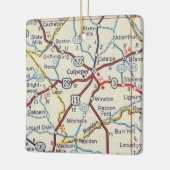 Culpeper VAヴィンテージマップ セラミックオーナメント (左)