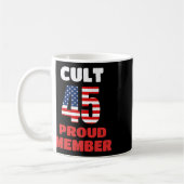 Cult 45 の誇り高きメンバー コーヒーマグカップ (左)