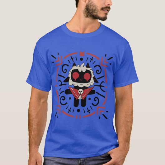 Cult Of The Lamb マジックサークル フレンズ Tシャツ (正面)