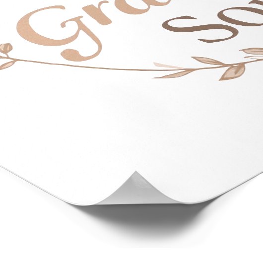 Cultivate a Peaceful and Grateful Spirit ポスター (角)