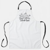 Cultivate Grace Apron - Floral Kitchen Wear エプロン (正面)