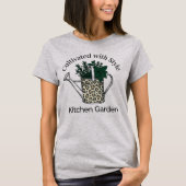 Cultivated with Style Kitchen Garden Leopard Print Tシャツ (正面)