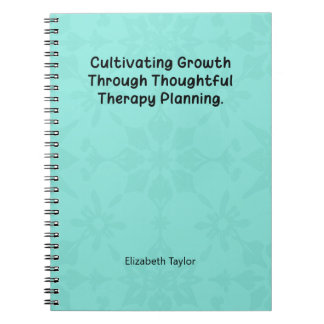Cultivating Growth Through Thoughtful Therapy ノートブック