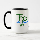 Cultivator™幸せな15ozのマグ マグカップ (左)