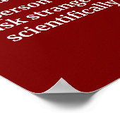 Cultural Anthropologist - Funny Definition ポスター (角)