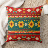 Cultural Christmas Geometric Festive クッション (ブランケット)