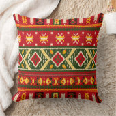 Cultural Christmas Geometric Festive クッション (ブランケット)