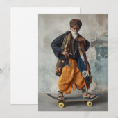 Cultural Fusion on Wheels 招待状 (正面/裏面)