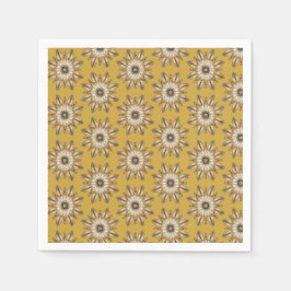 Cultural Mandala Design スタンダードカクテルナプキン