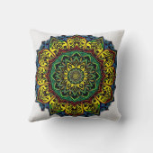 Cultural Mandalas with Geometric Patterns クッション (裏面)