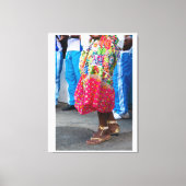 culture dancing キャンバスプリント (正面)