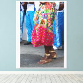 culture dancing キャンバスプリント (インサイチュ (ウッドフロア))