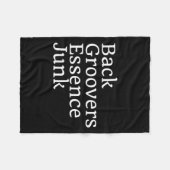 Culture Dont Mute Gentrification Gogo Music Cultur フリースブランケット (正面(横))