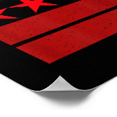 Culture Dont Mute Gentrification Gogo Music Eagle  ポスター (角)