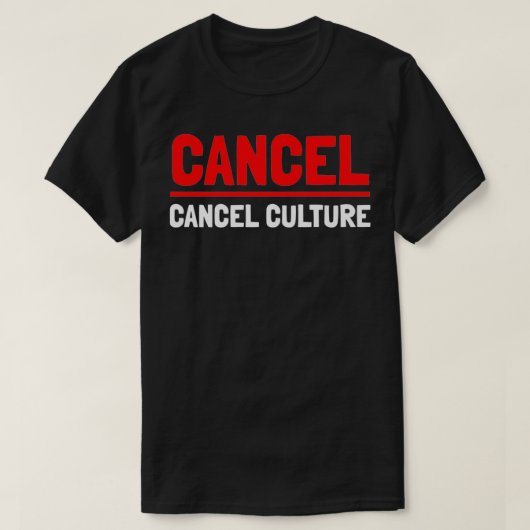 Culture Premiumのキャンセル Tシャツ (デザイン正面)
