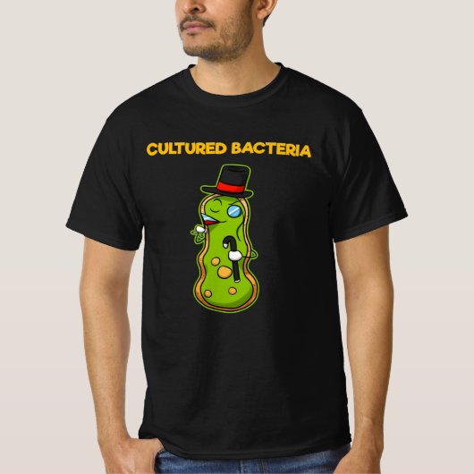 Cultured Bacteria Microbiology Doctor Tシャツ (正面)
