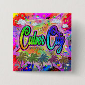 Culver City Vistaボタ表現ン 缶バッジ (正面)