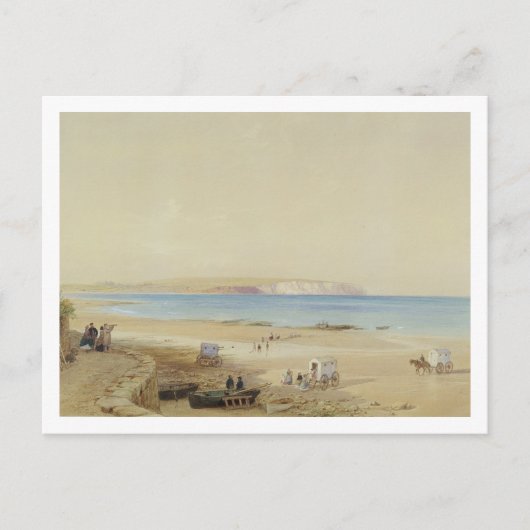 Culver Cliff, Isle of Wight (w/c, pen & ink, bodic ポストカード (正面)