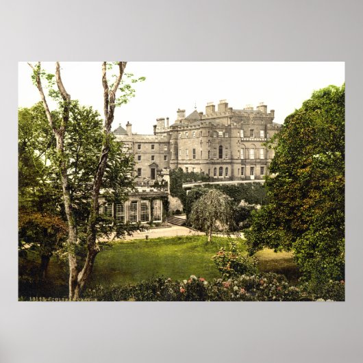 Culzean Castle、Maybole、Carrick、スコットランド ポスター (正面)