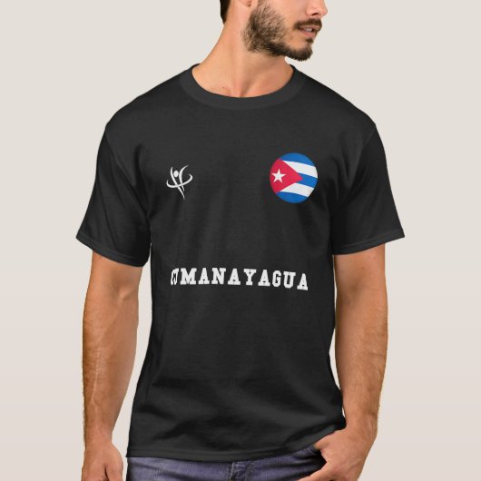 CUMANAYAGUA Cuba Vintage Sports Tシャツ (正面)
