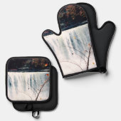 Cumberland Falls 鍋つかみ&鍋敷きセット (正面/裏面)