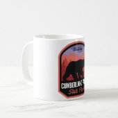 Cumberland Falls State Park KY Bear コーヒーマグカップ (正面左)