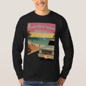Cumberland Island Retro Beach Vacation Graphics Ge Tシャツ (正面)