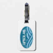 Cumberland Maryland Outdoors ラゲッジタグ (裏面縦)