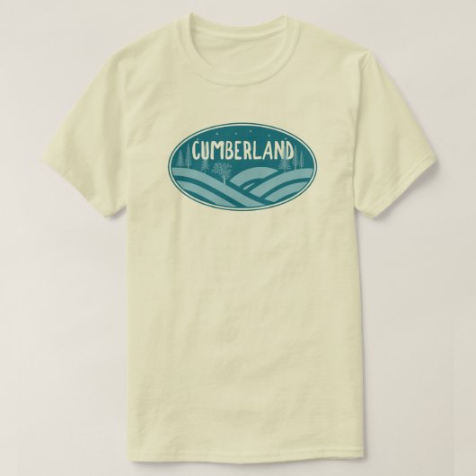 Cumberland Maryland Outdoors Tシャツ (デザイン正面)