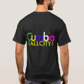 Cumbia! allcity! 虹 tシャツ (裏面)