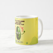 Cumbou le concombre コーヒーマグカップ (正面右)