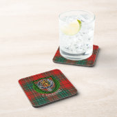 Cumming Scottish Clan Tartan & Crest コースター (右側)